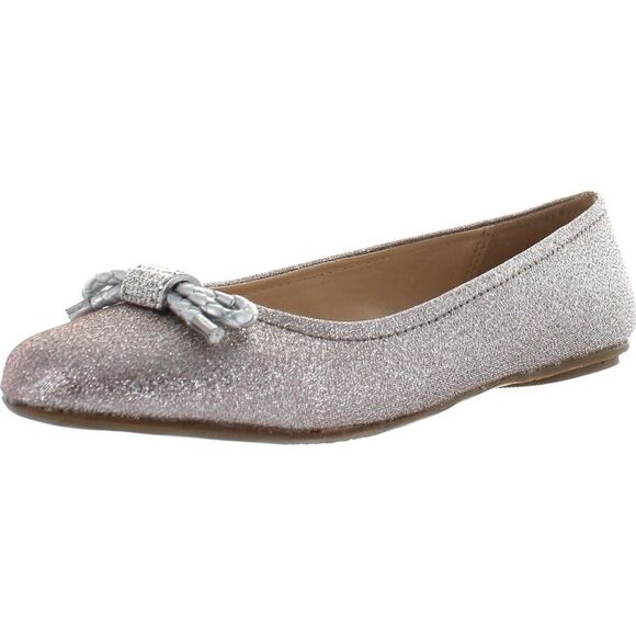 VINCE CAMUTO Penelope Silver ChildG flats-shoes 12 NEW - Picture 1 of 4